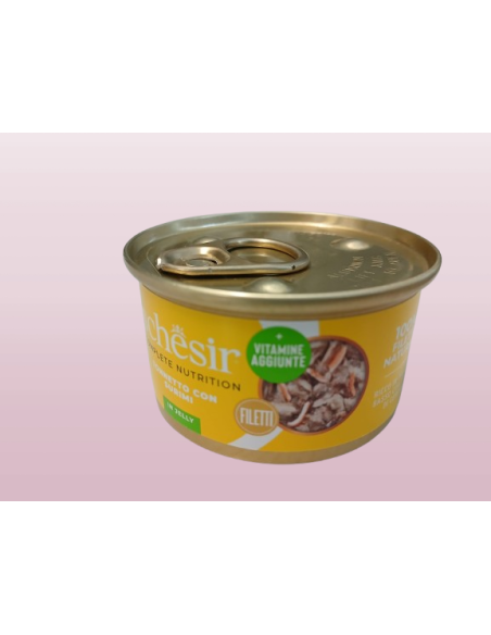 Schesir Tonnetto con Surimi Gr.85 Cibo Umido per Gatti