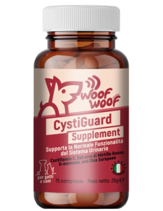 Woof Woof Cysti Guard Supplements 75 compresse . Integratori per  cani e gatti . 2