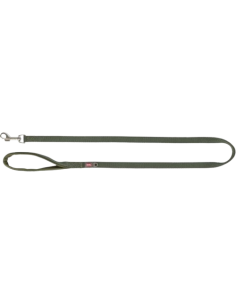 Guinzaglio Premium Misura xsmall-small 1,2 m /15 mm Verde Oliva , Guinzagli e Collari per cani 2