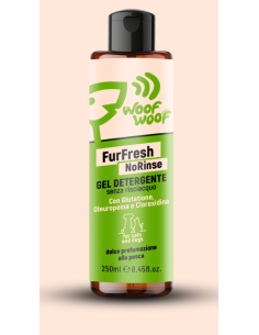 Woof Woof Gel Detergente senza Risciaquo ml 250. Igienici per cani