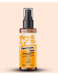 Woof Woof Detergente Occhi 100 ml. Igiene per cani e gatti