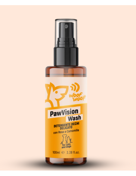 Woof Woof Detergente Occhi 100 ml. Igiene per cani e gatti