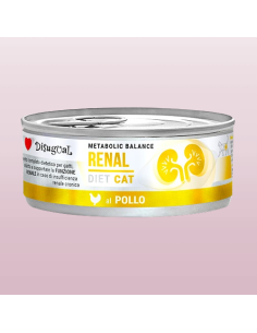 Disugual Diet Gatto Renal Pollo gr 85. Diete Cibo Umido Per Gatti 2