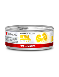 Disugual Diet Gatto Renal Manzo gr 85. Diete Cibo Umido Per Gatti