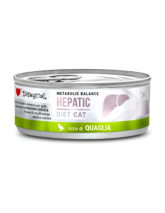 Disugual Diet Gatto Hepatic Quaglia gr 85. Diete . Cibo Umido Per Gatti