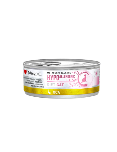Disugual Diet Gatto Hypoallergenic Oca gr 85. Diete Cibo Umido Per Gatti.