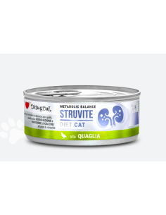 Disugual Diet gatto Struvite Quaglia gr 85. Diete Cibo Umido per gatti
