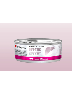 Disugual Diet Gatto Hepatic Maiale gr 85. Diete Cibo Umido per gatti. 2