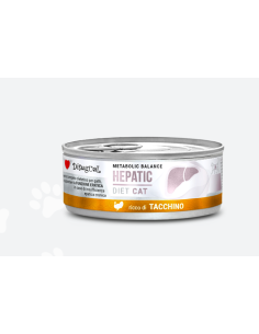 Disugual Diet Gatto Hepatic Tacchino gr 85. Diete  Cibo Umido per Gatti