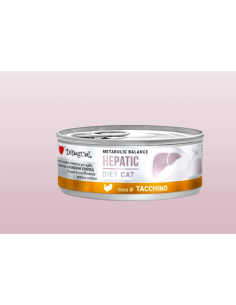 Disugual Diet Gatto Hepatic Tacchino gr 85. Diete  Cibo Umido per Gatti 2