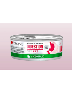 Disugual Diet Gatto Digestion Low Fat Coniglio gr 85. Diete. Cibo Umido Per Gatti. 2