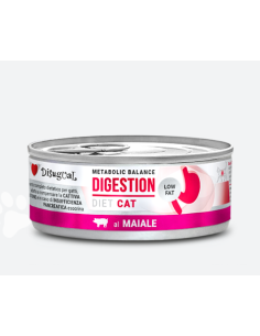Disugual Diet Gatto Digestion Low Fat Maiale gr 85. Diete Cibo Umido Per Gatti. 2