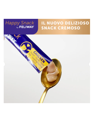 Feliway Happy Snack Pollo 6 Pezzi. Antistress per gatti .
