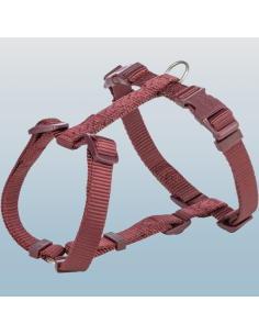 Pettorina Premium H Misura Medium Large 52-75 cm 20 mm . Vinaccia . Guinzagli e Collari Per Cani.