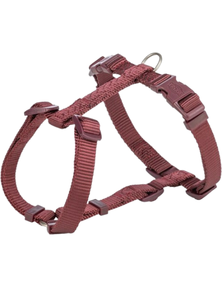 Pettorina Premium H Misura Medium Large 52-75 cm 20 mm . Vinaccia . Guinzagli e Collari Per Cani