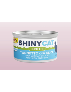 Gimpet Shinycat Tonnetto con Alici gr 70. Cibo Umido per gatti