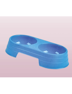 Ciotola Doppia Grande. Ciotole per cani. 2