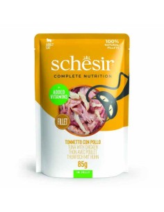 Schesir Cat Busta Tonnetto Con Pollo in Jelly gr 85. Cibo Umido per Gatti.