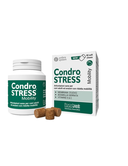 Condrostress Mobility 90 Soft Chew. Integratori Per cani