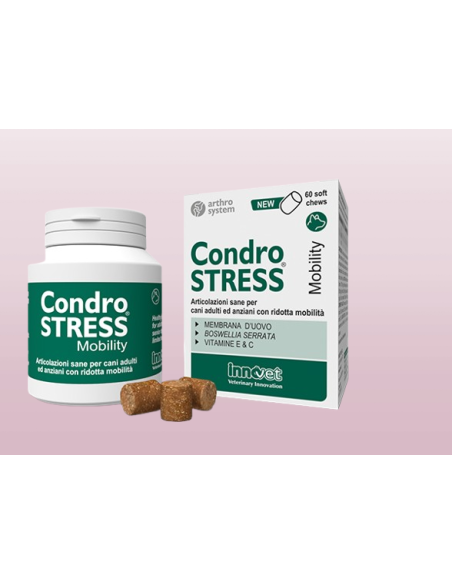 Condrostress Mobility 90 Soft Chew. Integratori Per cani