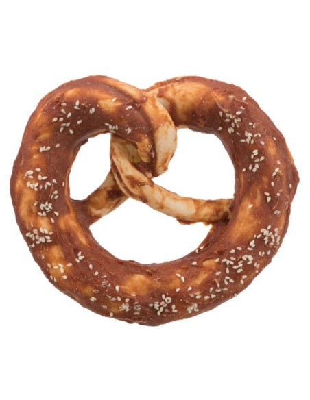 Dentfun Pretzel con Anatra 1 pezzo. Snack per cani.