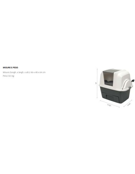 Catit Toiletta Autopulente. Cassette igieniche per gatti