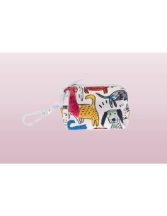 Portasacchetti Motif Chiens Naifs 7x5x5. Accessori per cani .