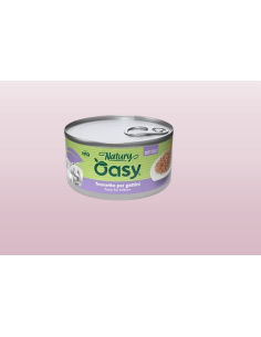 Oasy Wet Cat Natury Soft Jelly Tonnetto per Gattini gr.85. Cibo Umido Per Cuccioli di gatto