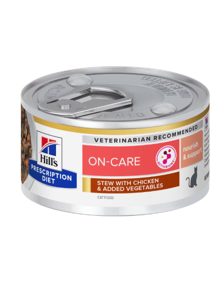 HILL'S Feline On-Care Gr.82. Diete . Cibo Umido Per Gatti .