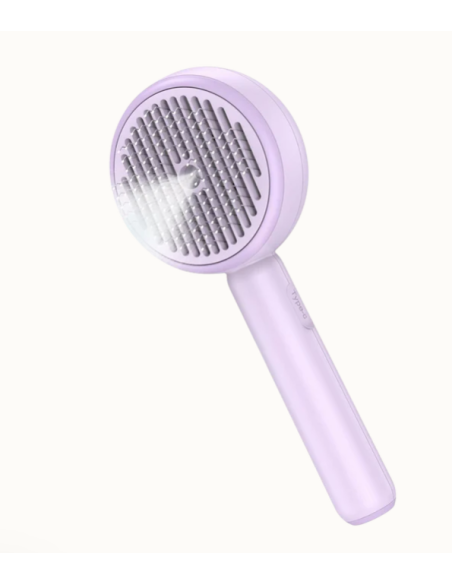 Vapy Pro Spazzola Con Nebulizzatore A freddo Bianca . Toelettatura per cani.