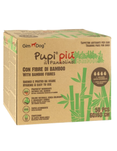 Gimdog Pupi Più Bamboo 60x60 50 pezzi .Accessori per Cani 2