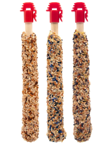 Stick Cocorite Variety Pack  3 Gusti gr.90. Mangime per Uccelli .