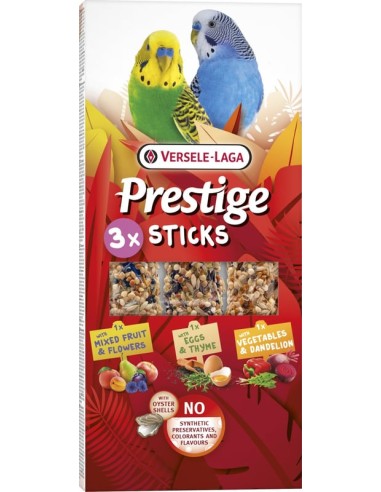 Stick Cocorite Variety Pack  3 Gusti gr.90. Mangime per Uccelli .