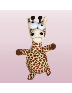 Giraffa in Felpa con Occhi Buffi . Giochi Per Cani .