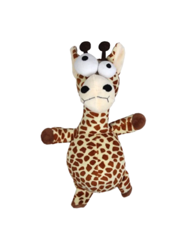 Giraffa in Felpa con Occhi Buffi . Giochi Per Cani .