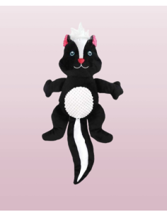 Record Gioco Plushy Puzzola Nero. Giochi Per Cani .