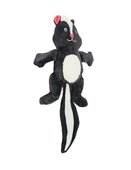 Record Gioco Plushy Puzzola Nero. Giochi Per Cani .