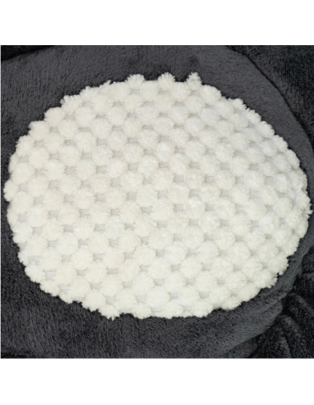 Record Gioco Plushy Puzzola Nero. Giochi Per Cani .