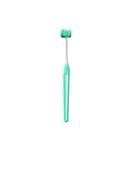 Orus 3D Spazzolino verde Igiene per cani .