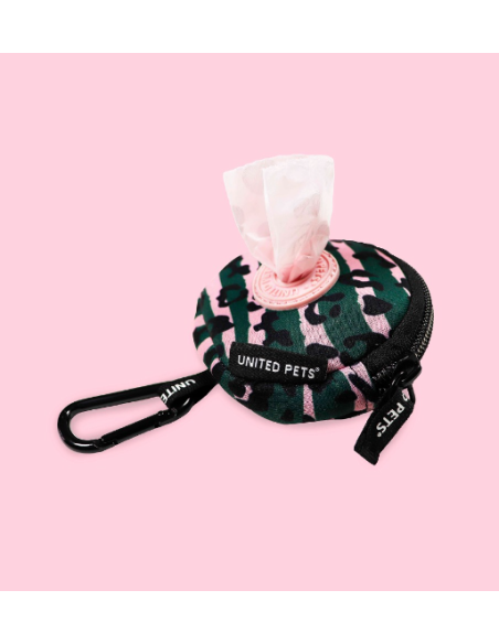Dispenser Complete Me Portasacchetti Rosa Camouflage . Accessori per Cani.