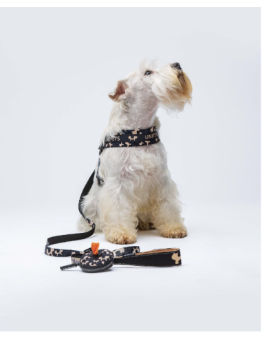 Dispenser Complete Me Portasacchetti Nero Beige . Accessori per cani.