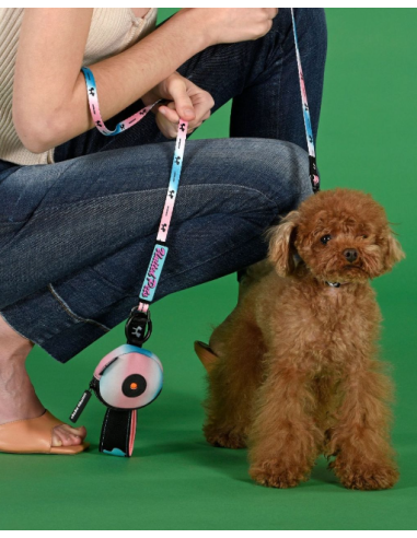 Dispenser Complete Me Portasacchetti Azzurro Rosa. Accessori per cani.