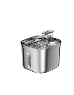 Sunny Steel Fontanella 2,2 litri. Ciotole per gatti e cani.