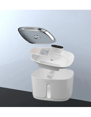 Sunny Pro Smart Fontanella 3,2 litri Cordless. Ciotole per cani o gatti