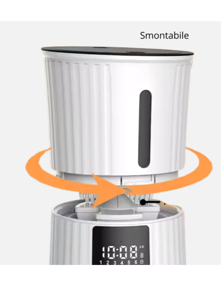 Sunny Feed Distributore Cibo 4 litri Verde . Ciotole automatiche per cani