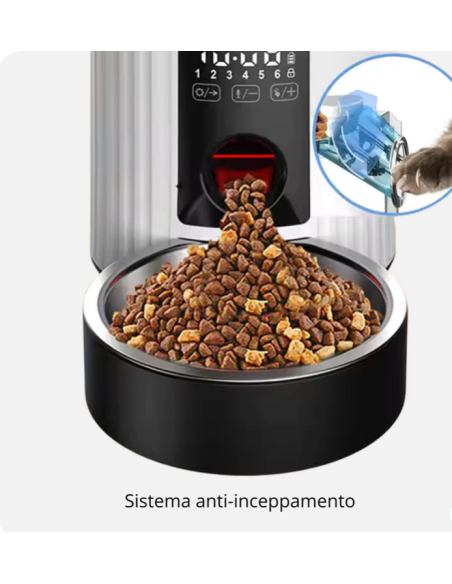 Sunny Feed Distributore Cibo 4 litri Verde . Ciotole automatiche per cani