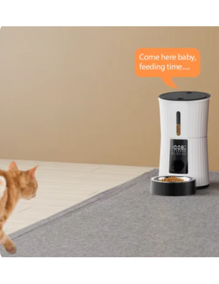 Sunny Feed Distributore Cibo 4 litri Verde . Ciotole automatiche per cani