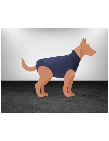 Tutina Post operatoria taglia 30 blu. Accessori medicali per cani