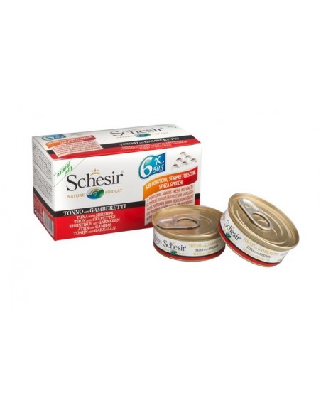 SCHESIR TONNETTO C/GAMBERI 6X50 GR.