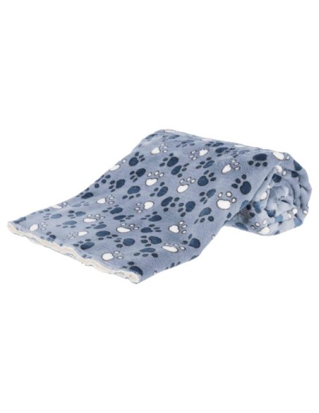 Coperta Tammy 150x100 cm Beige blu. Cucce e cuscini per cani .